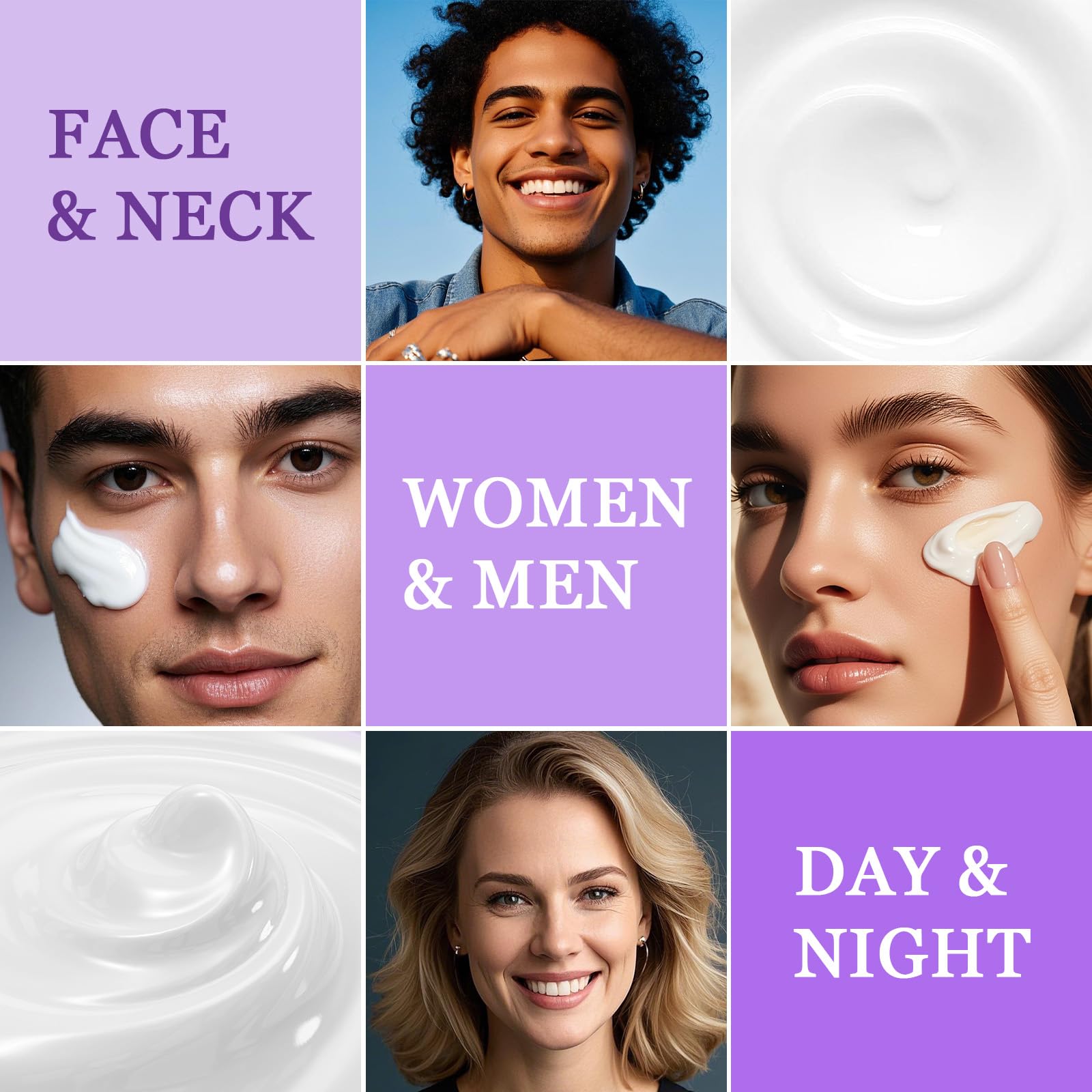Ippurger skincare cream texture showing hyaluronic acid formula