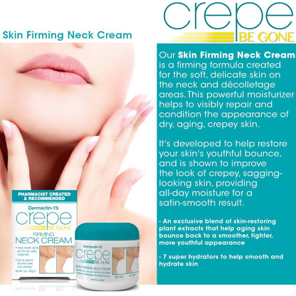 Dermactin Crepe Be Gone 3 ounce jar texture sample
