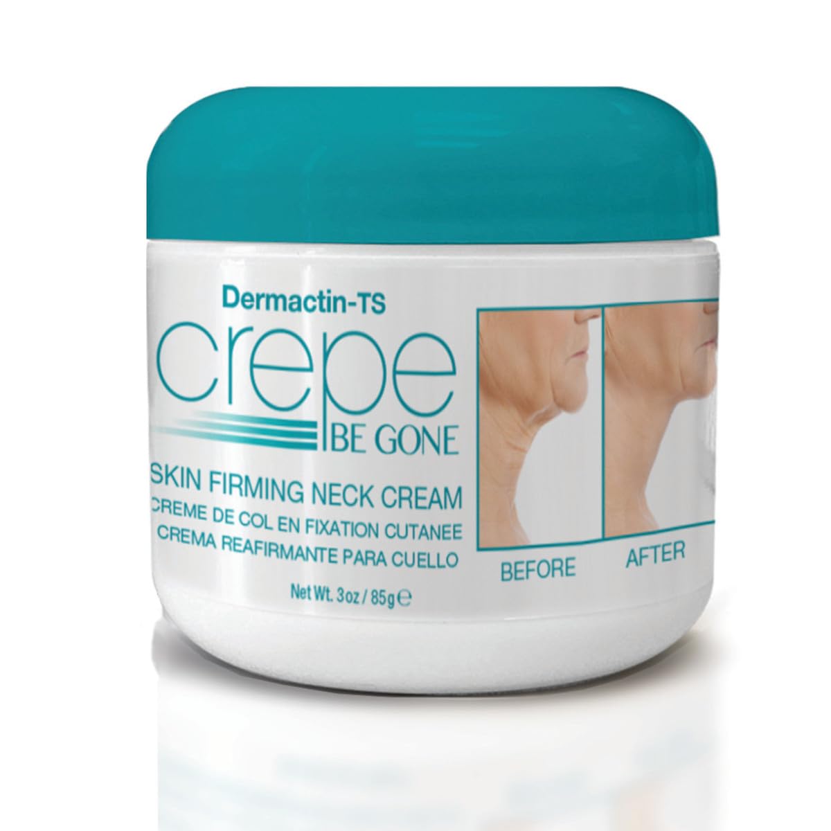 USA imported Dermactin firming neck cream jar