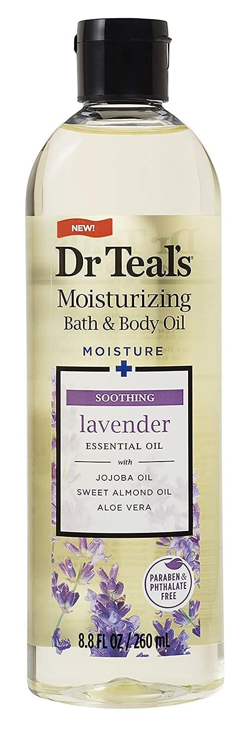 Dr Teal's Soothe and Sleep Body Oil 8.8 Fluid Ounce packaging