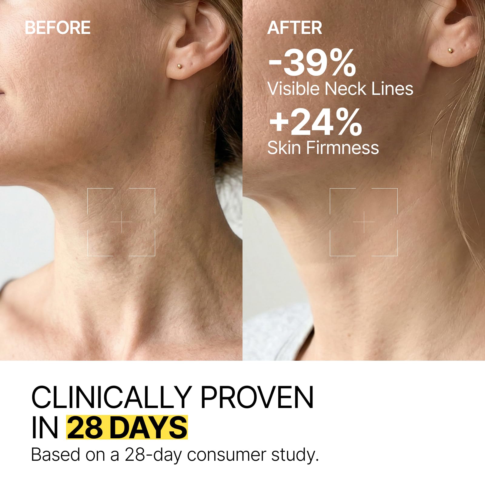 Close up of Z:SEA Neck Firming Cream packaging and net weight