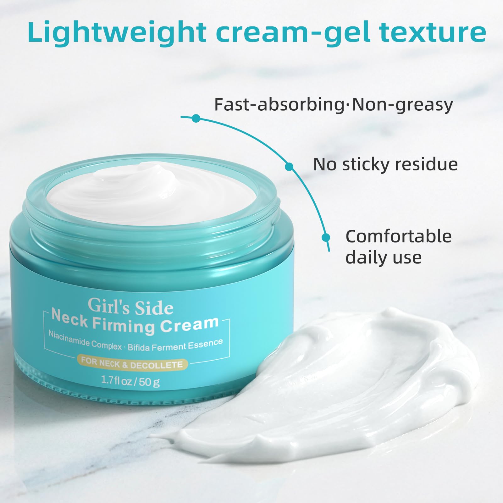 Authentic imported anti-wrinkle cream infused with niacinamide complex and bifida ferment essence.