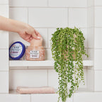 Three containers of Dr Teal's Pink Himalayan Salt body scrub arranged to show the complete bulk package