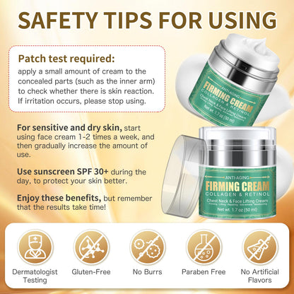 Muocobu face tighten and lift cream jar on clean skincare display background