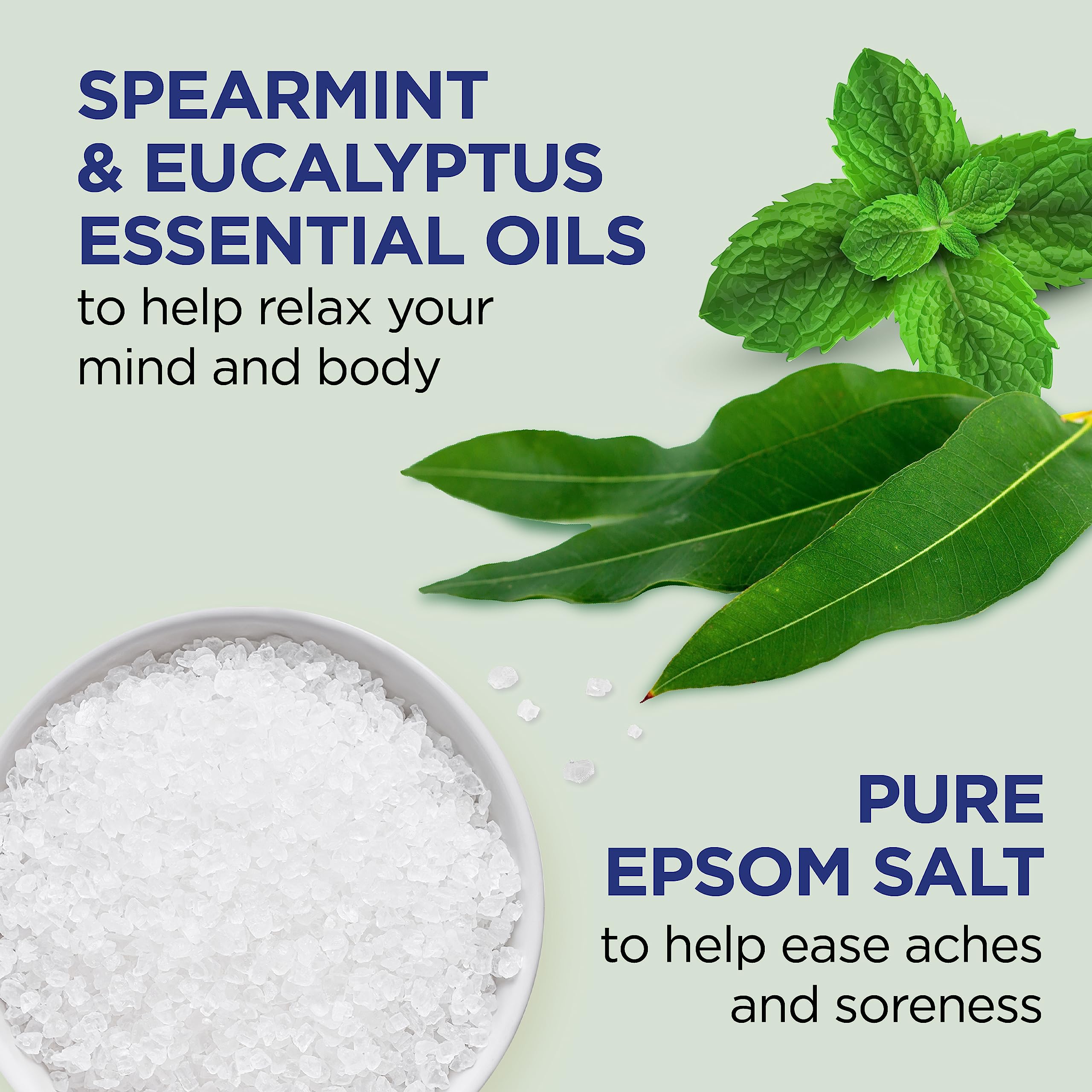 Dr Teal's body wash pack of two bottles on a clean bathroom counter