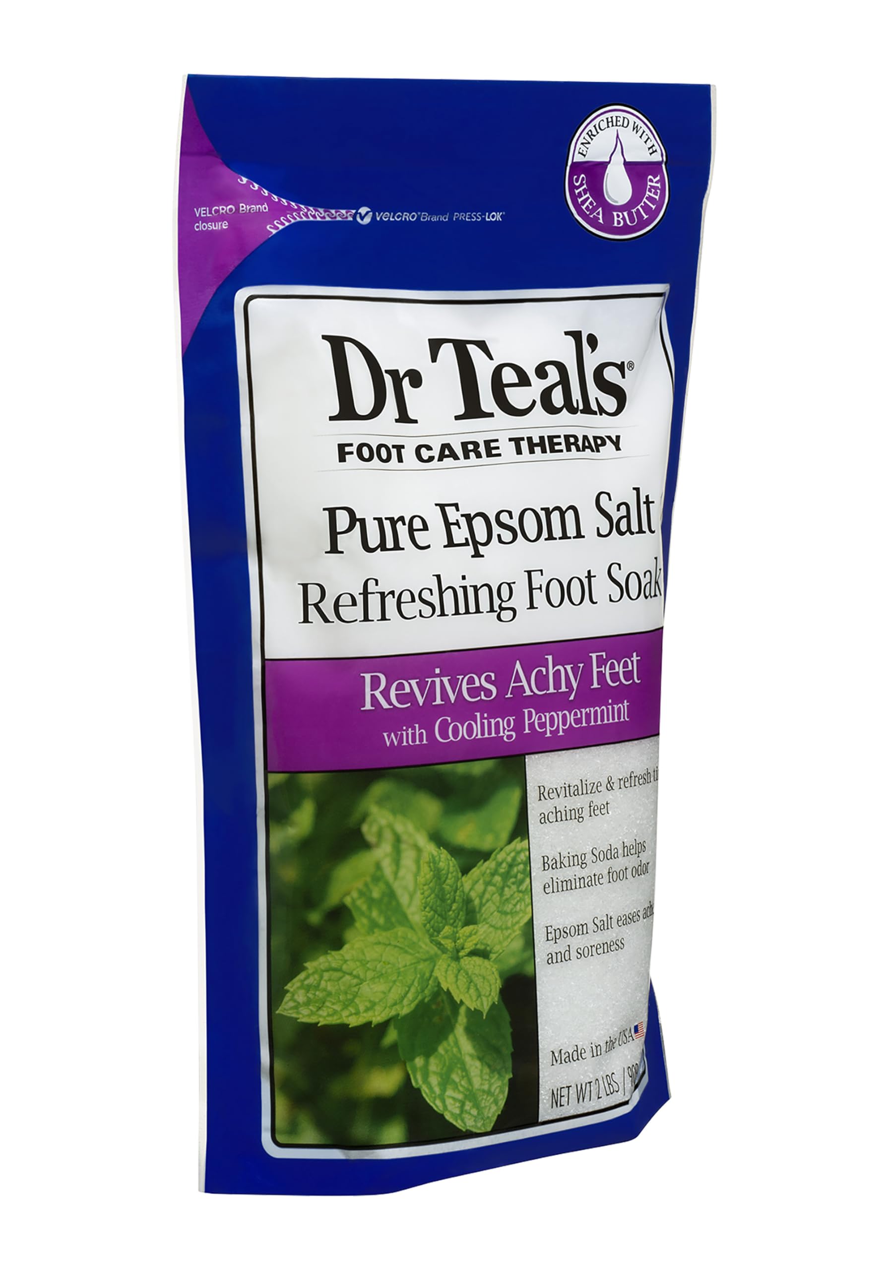 Authentic USA imported Dr Teal's magnesium sulfate crystal soak for feet