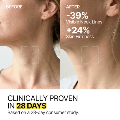 Z:SEA Neck Firming Cream tube showing product texture