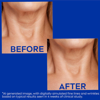 Nivea neck and chest cream branding and product size detail