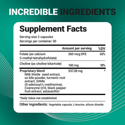 Dr Berg Liver Cleanse capsule bottle displaying black pepper extract and turmeric benefits