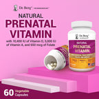 Dr. Berg Natural Prenatal Vitamins side profile bottle display