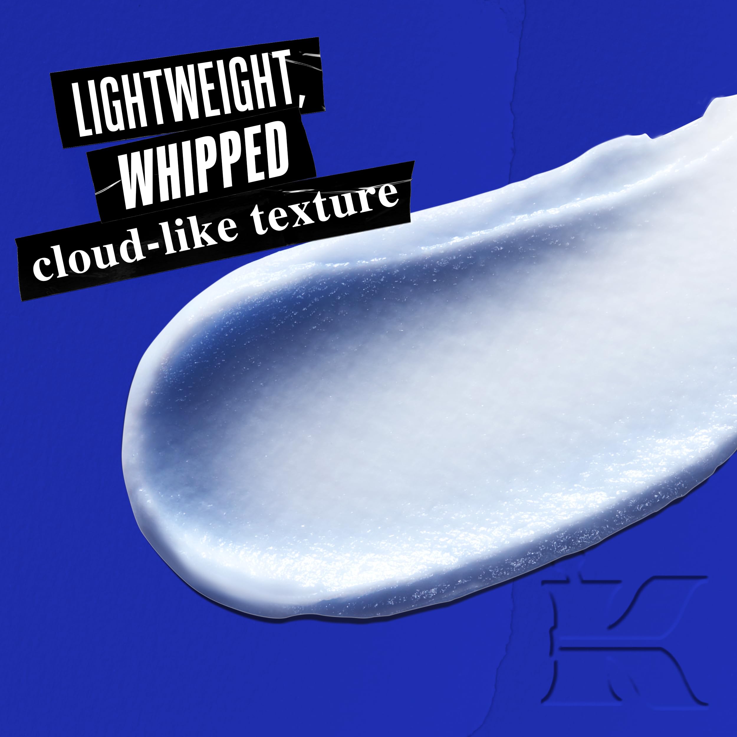 Kiehl's Midnight Recovery whipped cloud cream texture inside open container