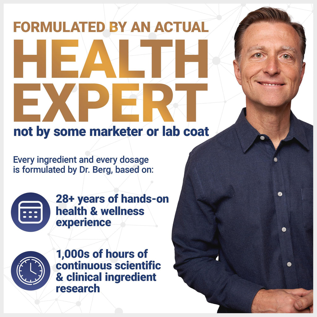 Dr Berg Ashwagandha 90 capsules close up view of packaging showing non drowsy formula benefits