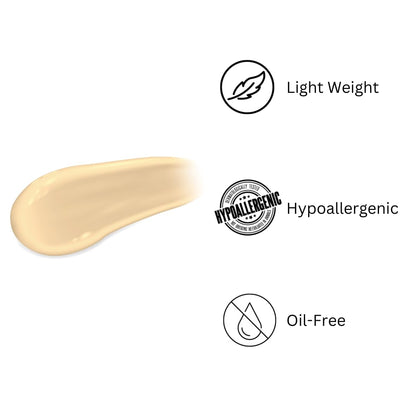 Texture shot of the lightweight grease-free Del Indio Papago night facial and body moisturizer.