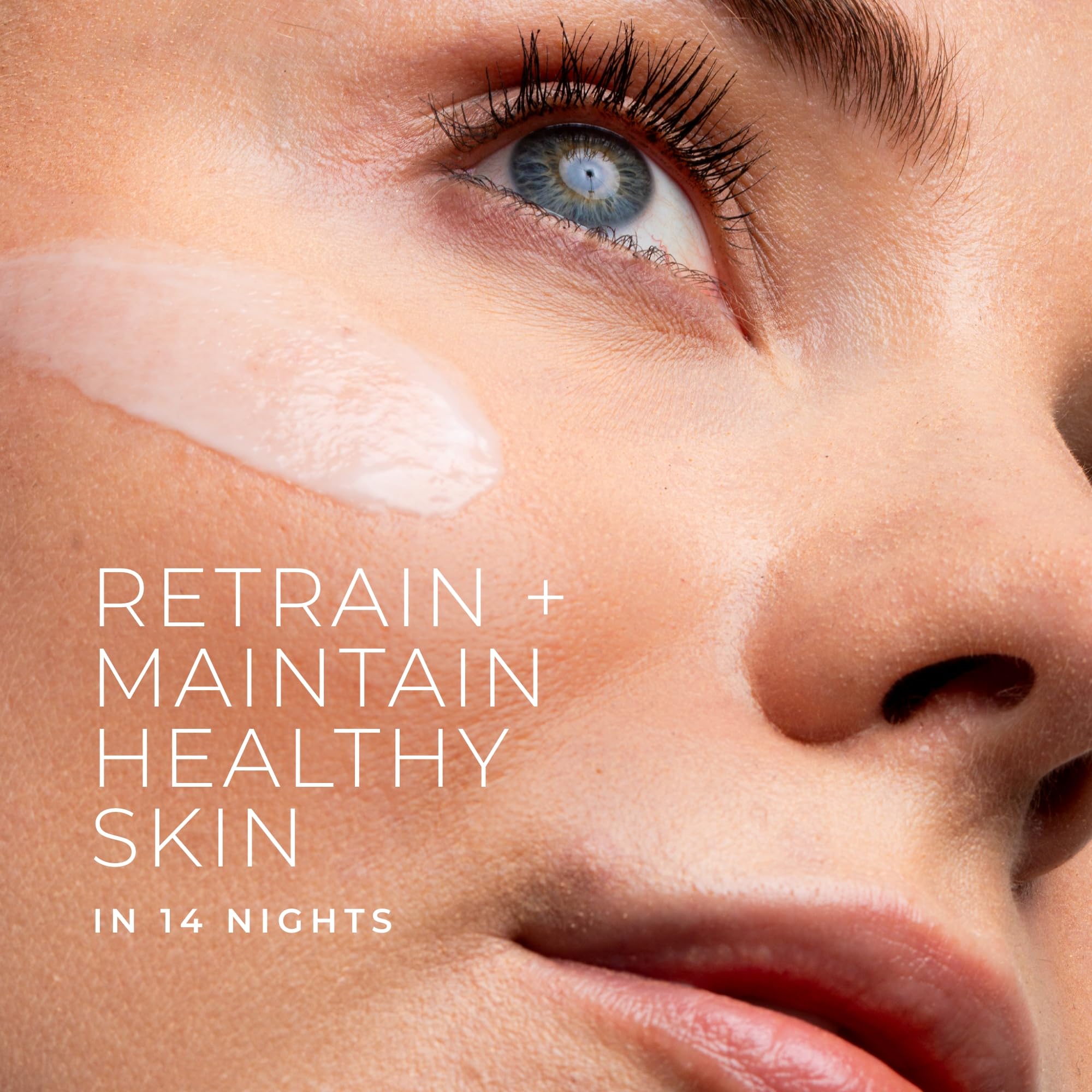 RoC fragrance free PM moisturizer bottle with retinol eye cream bonus sample