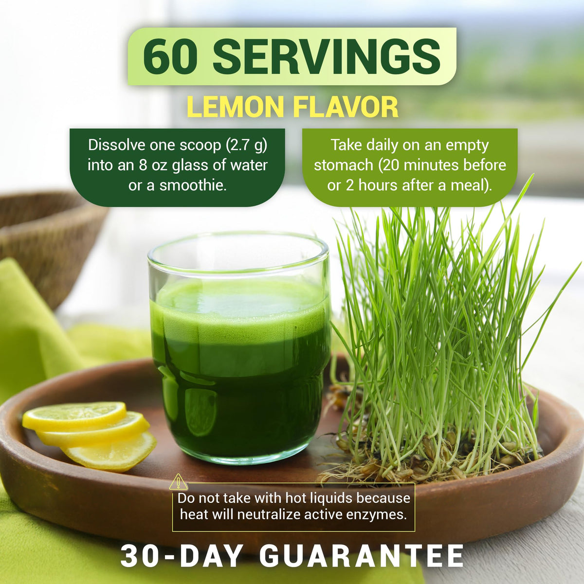Dr. Berg green powder superfood jar featuring the organic stevia leaf sweetener detail on the label