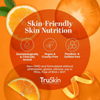 TruSkin facial moisturizer being applied on skin