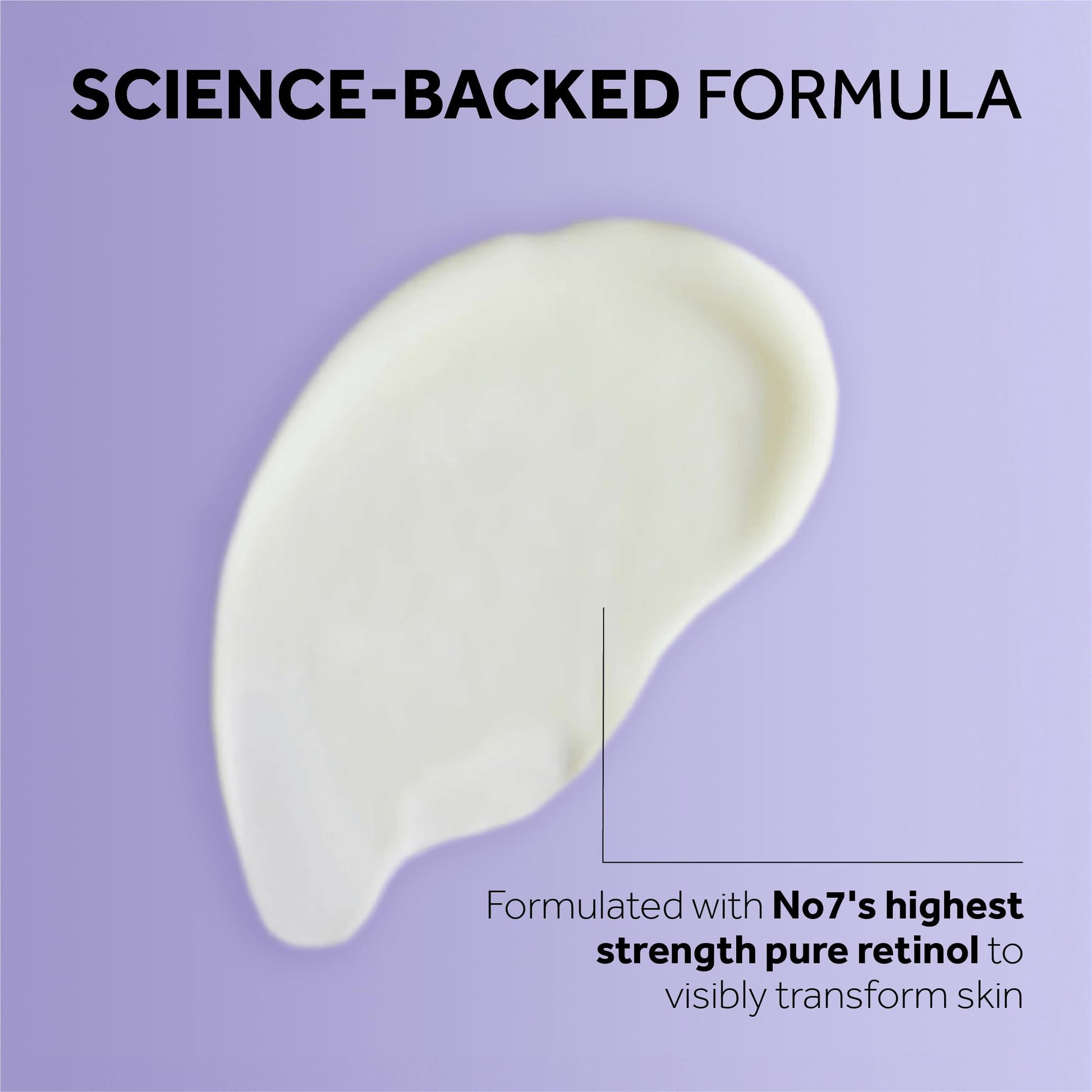 Authentic USA imported No7 retinol serum consistency and application instructions