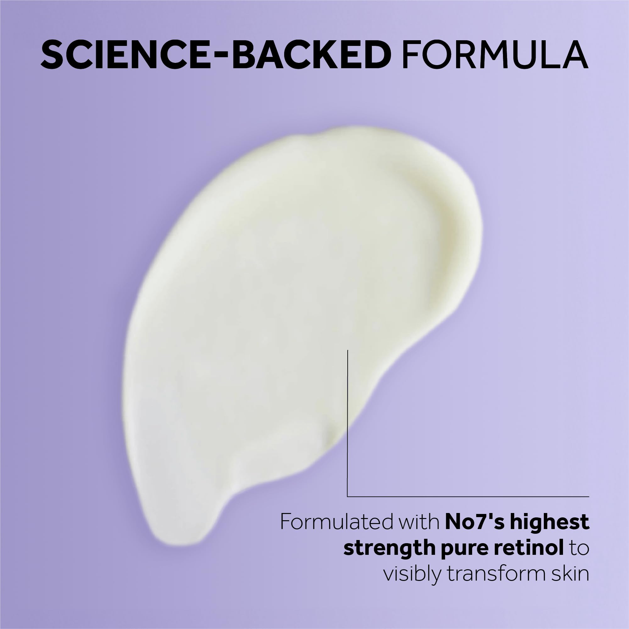 Authentic USA imported No7 retinol serum consistency and application instructions