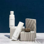 Naeli skincare product box and bottle layout