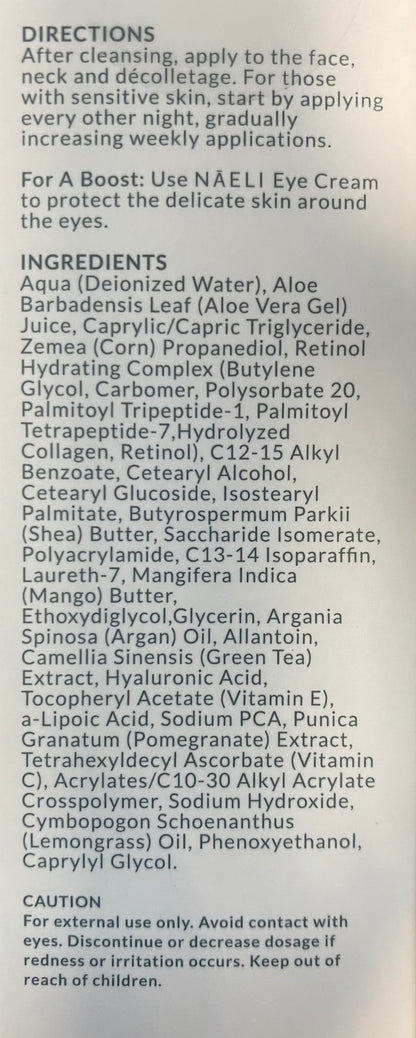 Complete collection view of NAELI clean ethical beauty skincare range