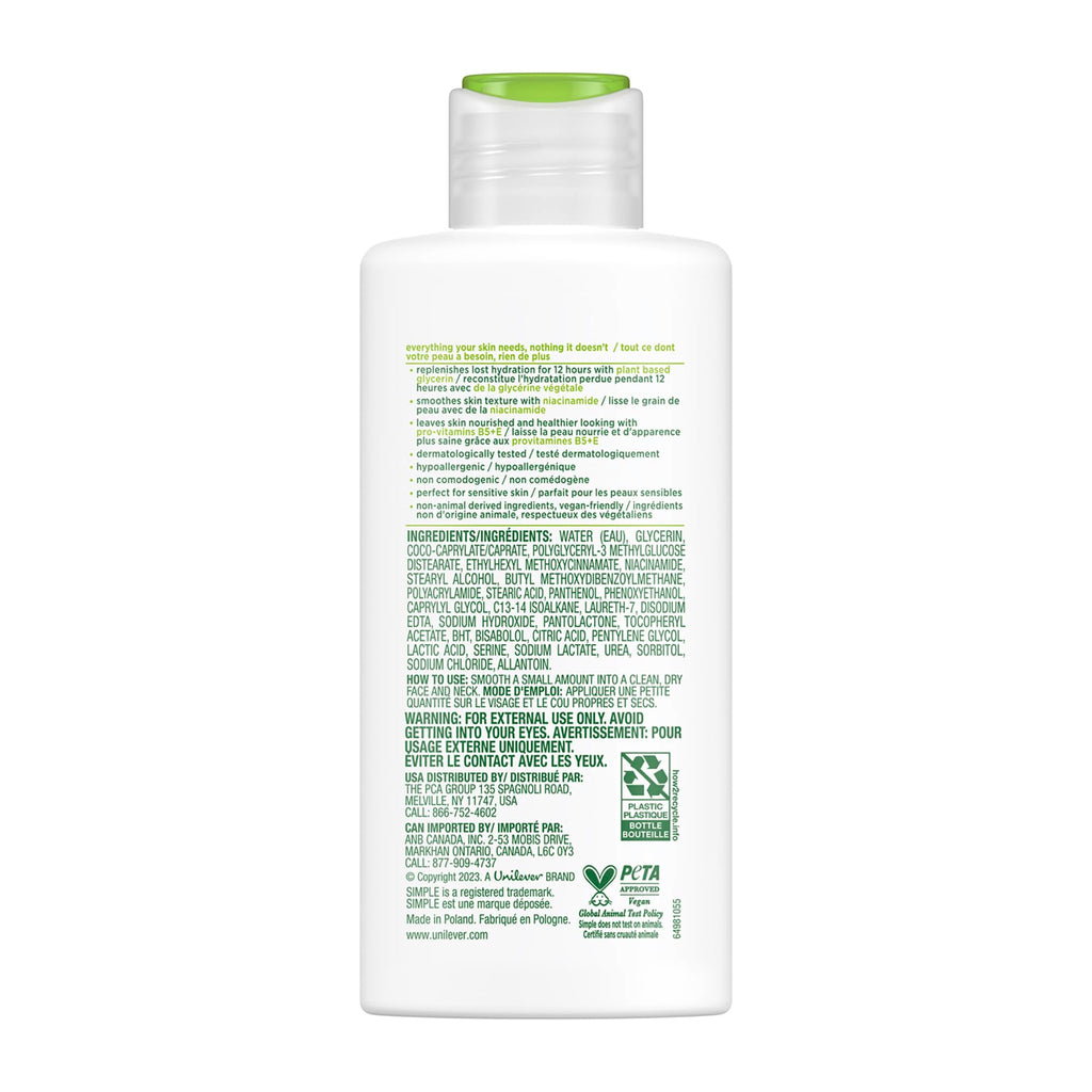 Simple Replenishing Rich Moisturizer lifestyle product display
