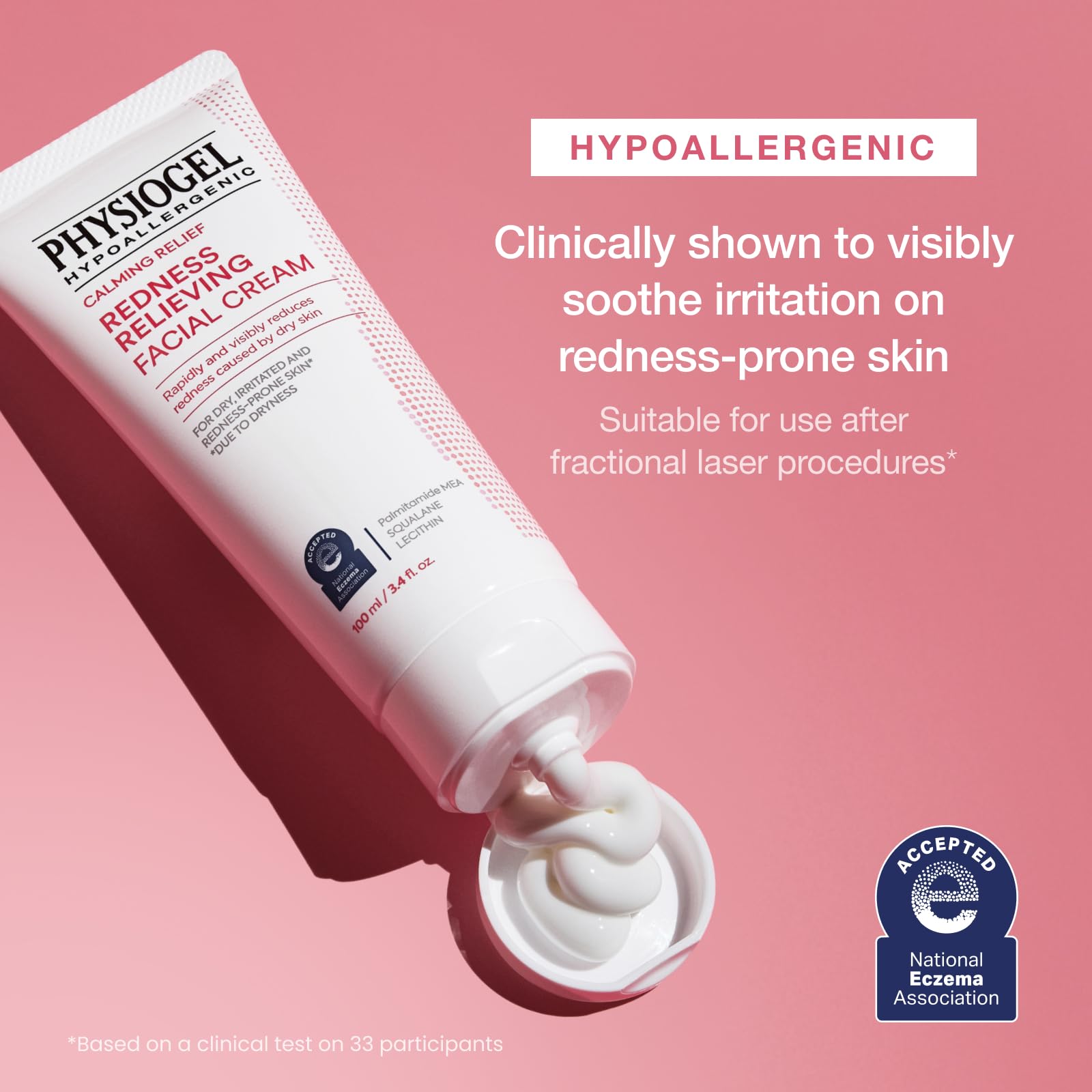 Physiogel hypoallergenic ceramide moisturizer texture cream close up
