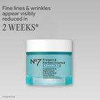 No7 Protect And Perfect Intense Advanced Night Cream box and jar packaging layout