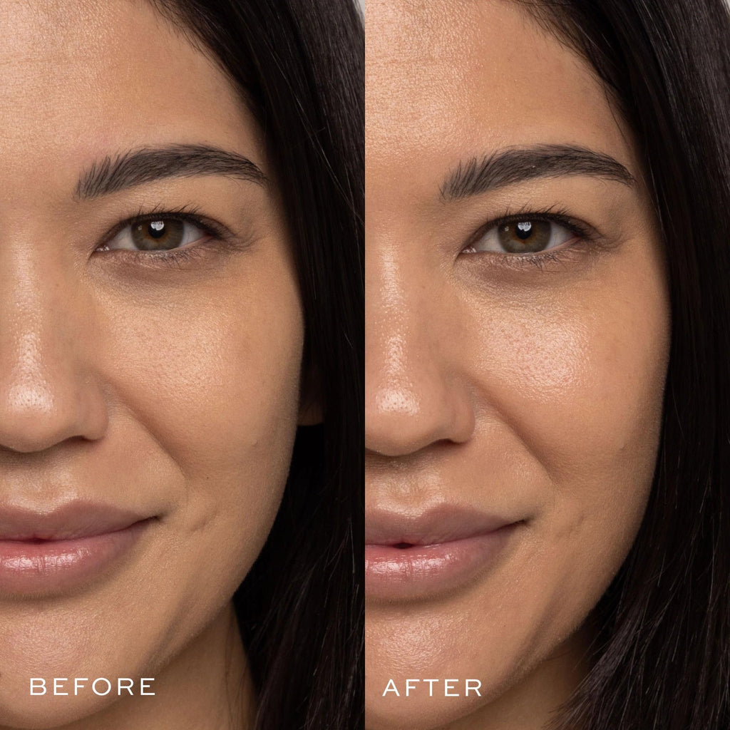 DIME Beauty Restorative Night Cream application on face