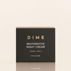 DIME Beauty Restorative Night Cream side profile view