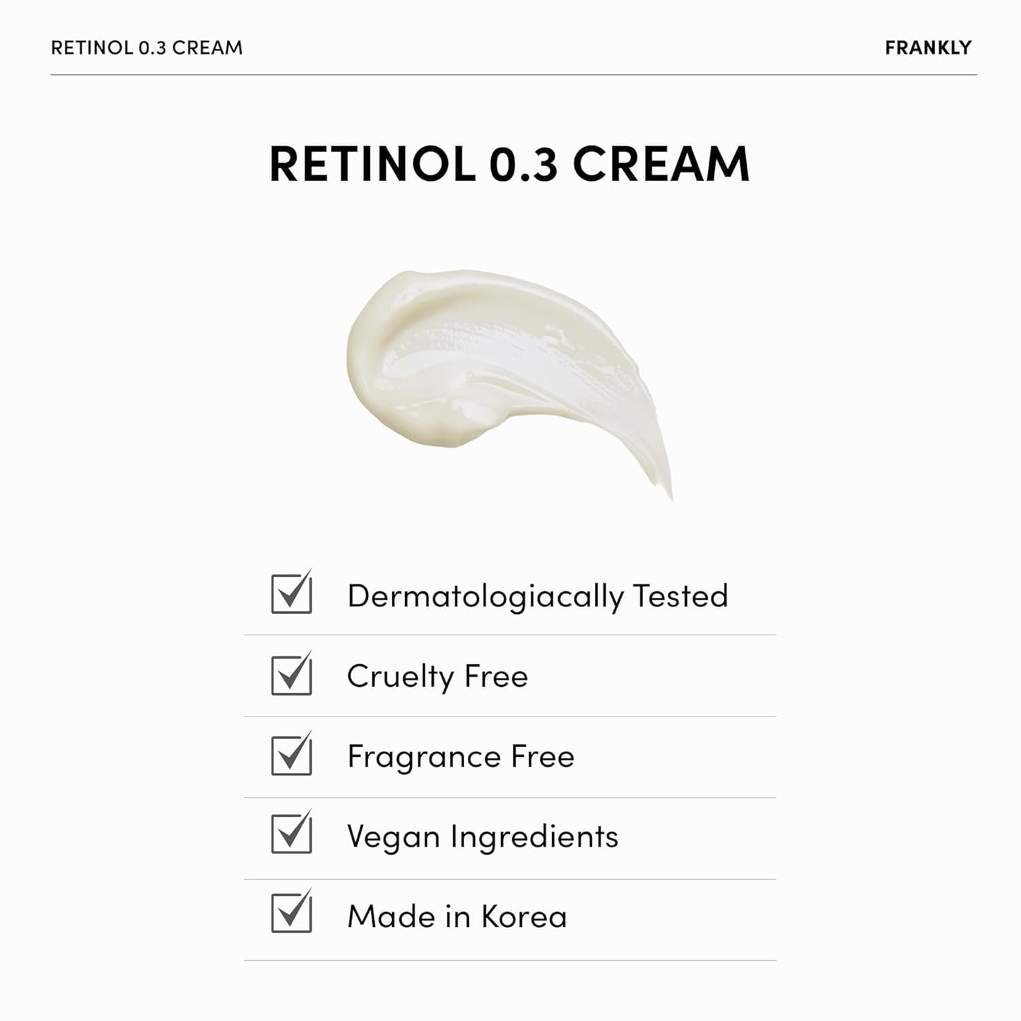 Frankly intensive night cream 20ml size comparison for intermediate users