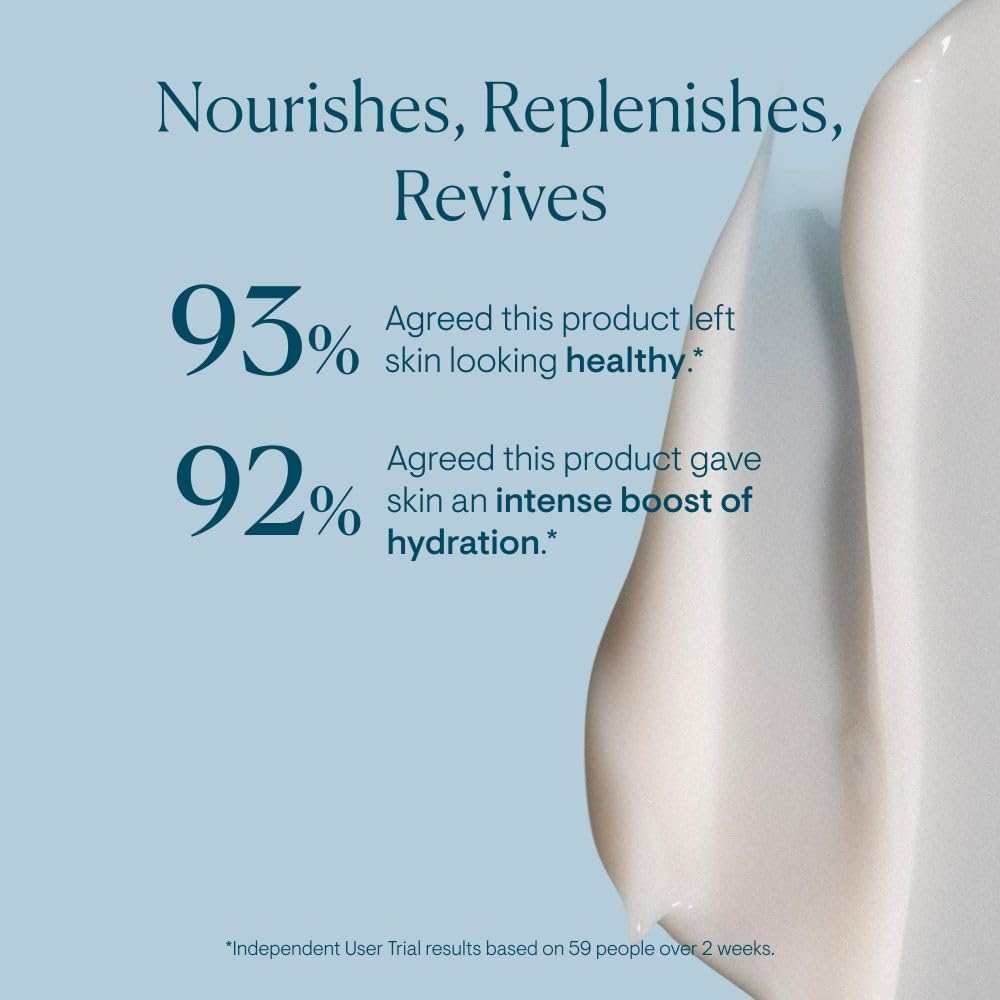 Hydrating face moisturizer for dry skin by ELEMIS inside open pink container