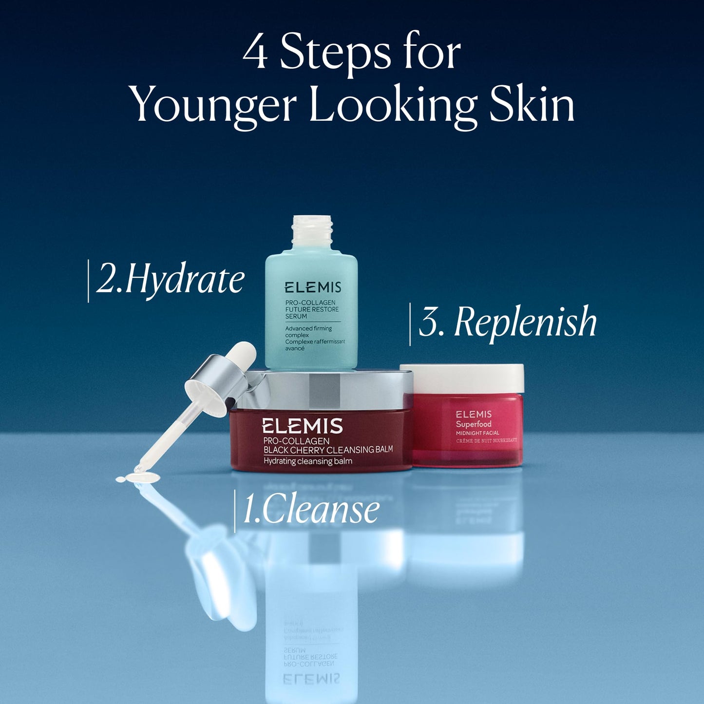 ELEMIS Superfood luxury gel cream moisturizer showing authentic product labeling