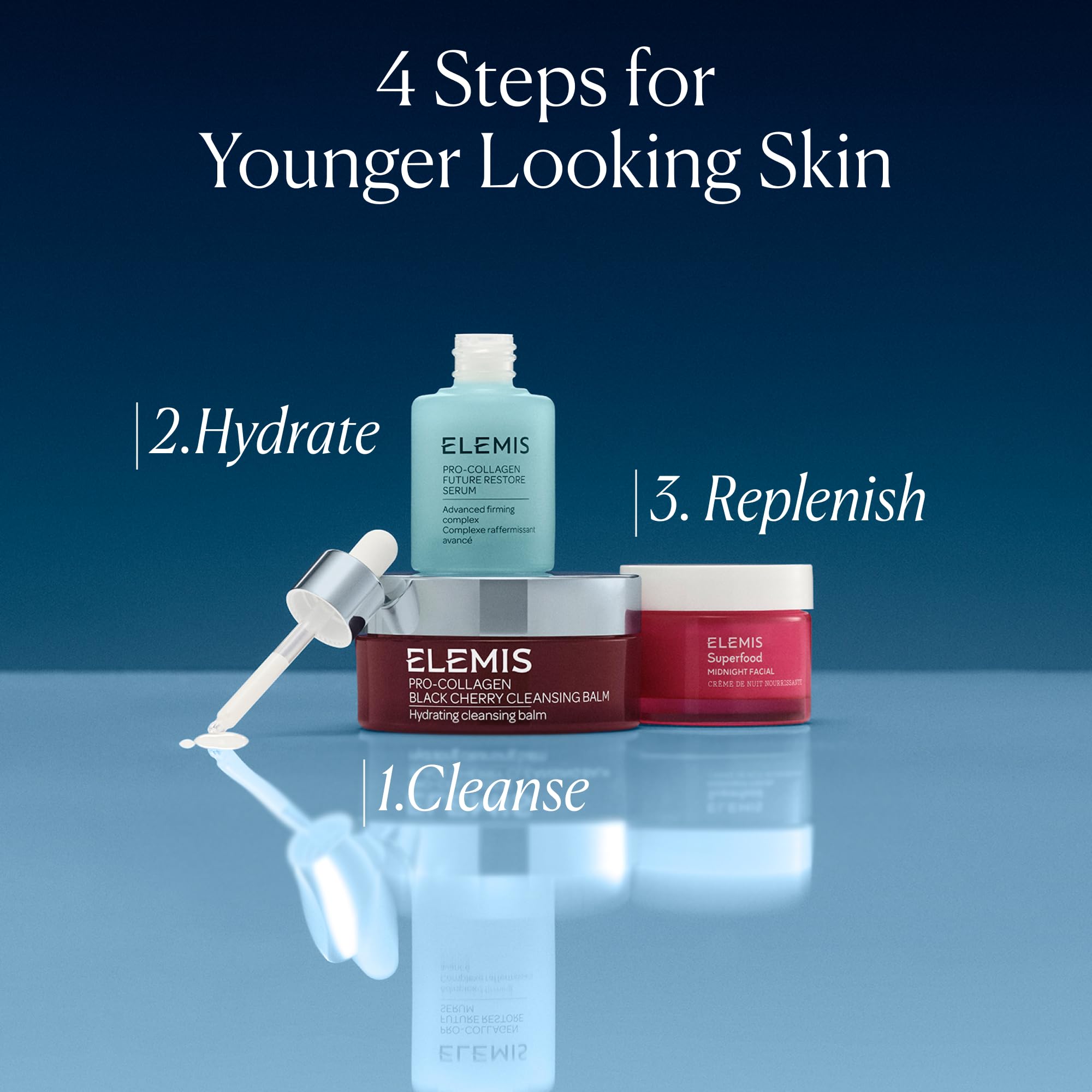 ELEMIS Superfood luxury gel cream moisturizer showing authentic product labeling