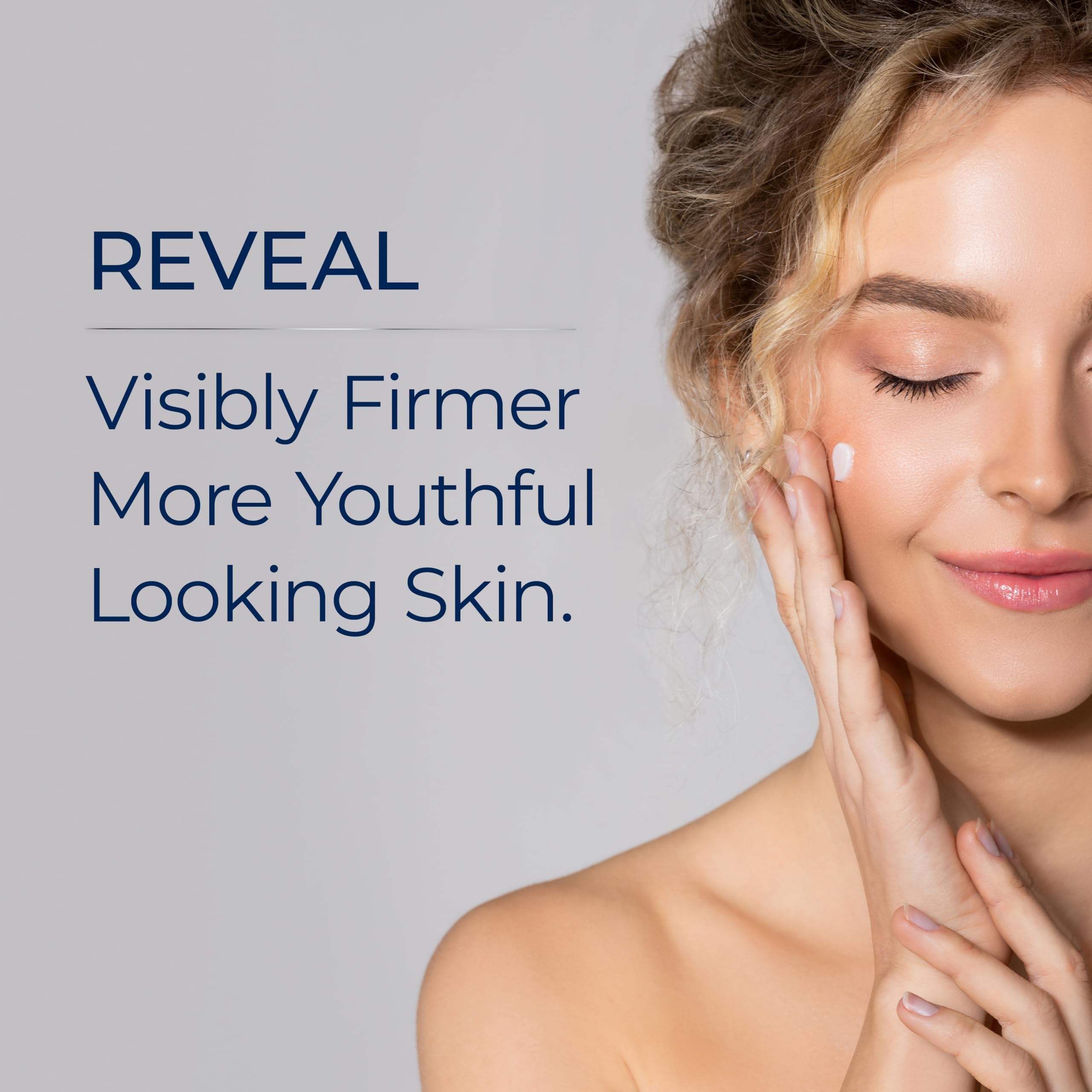 Texture shot of Plexaderm anti aging facial treatment showing the lightweight hydrating serum formula