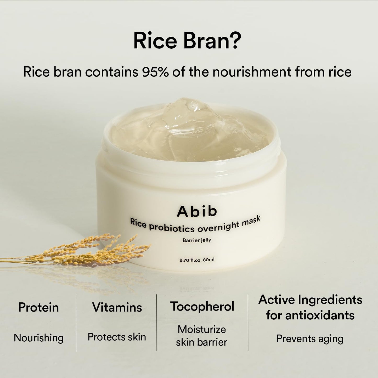 Abib glass skin slugging cream open jar product presentation