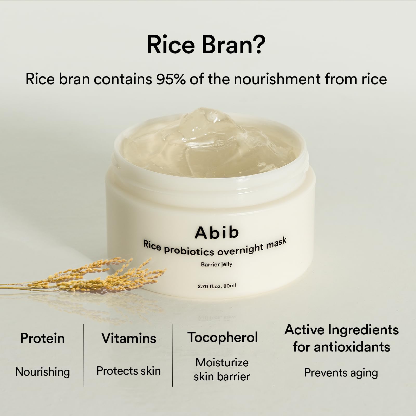 Abib glass skin slugging cream open jar product presentation