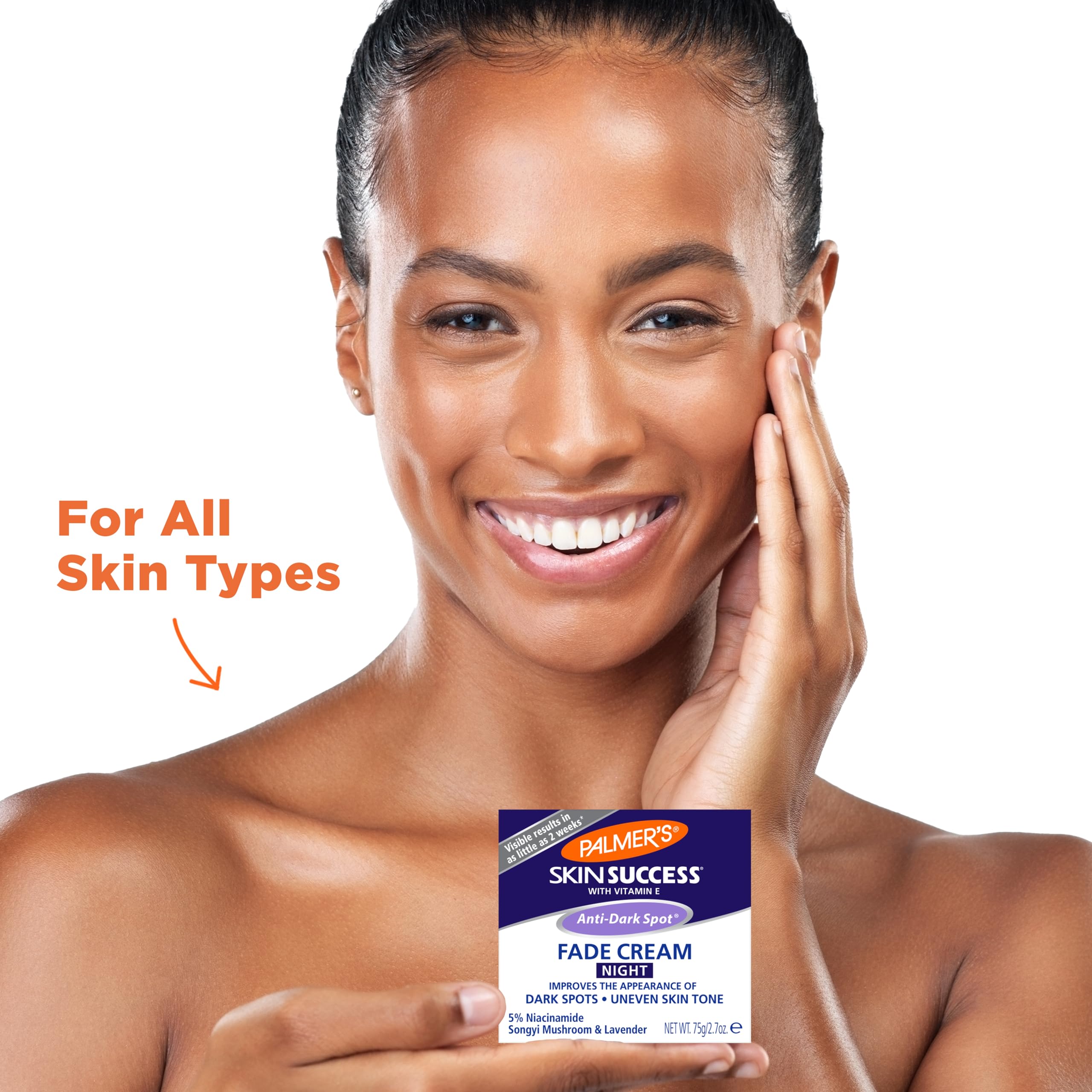 Palmer's Skin Success Night Moisturizer back label with usage instructions