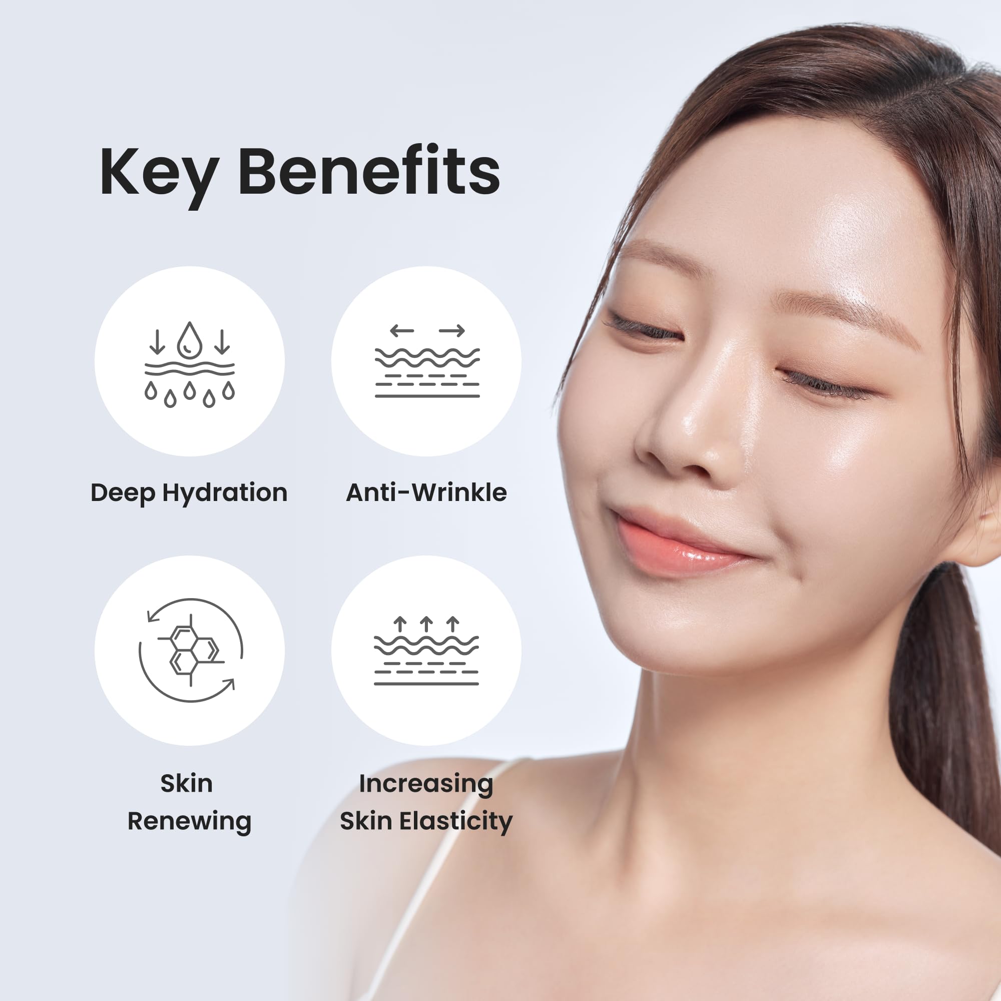 Lepique korean premium hydrating night cream unboxing display