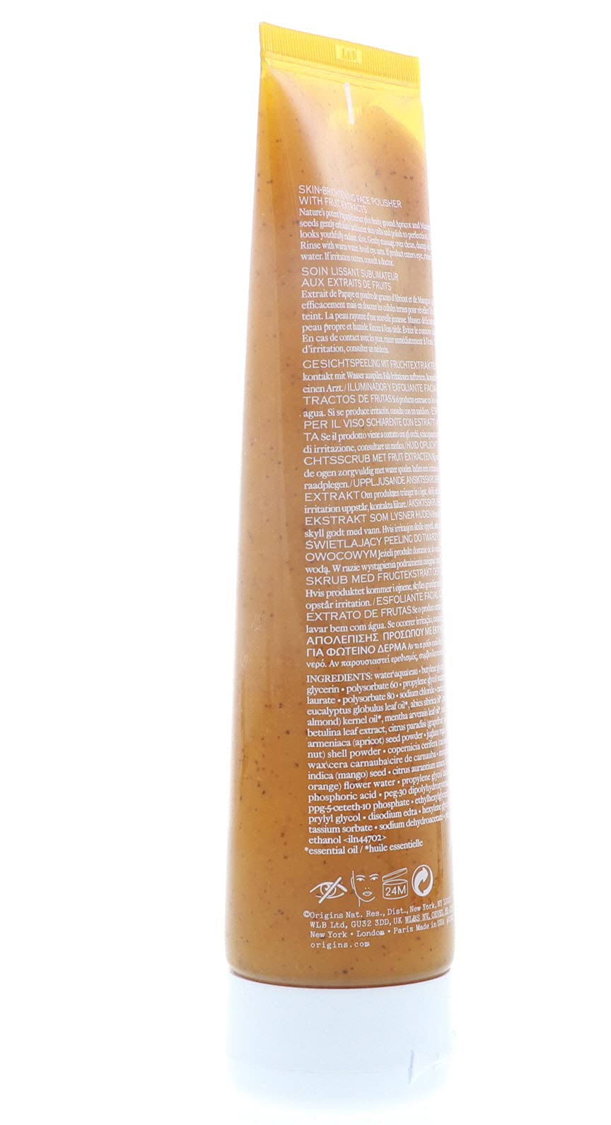Origins skincare routine exfoliant for radiant and glowing complexion