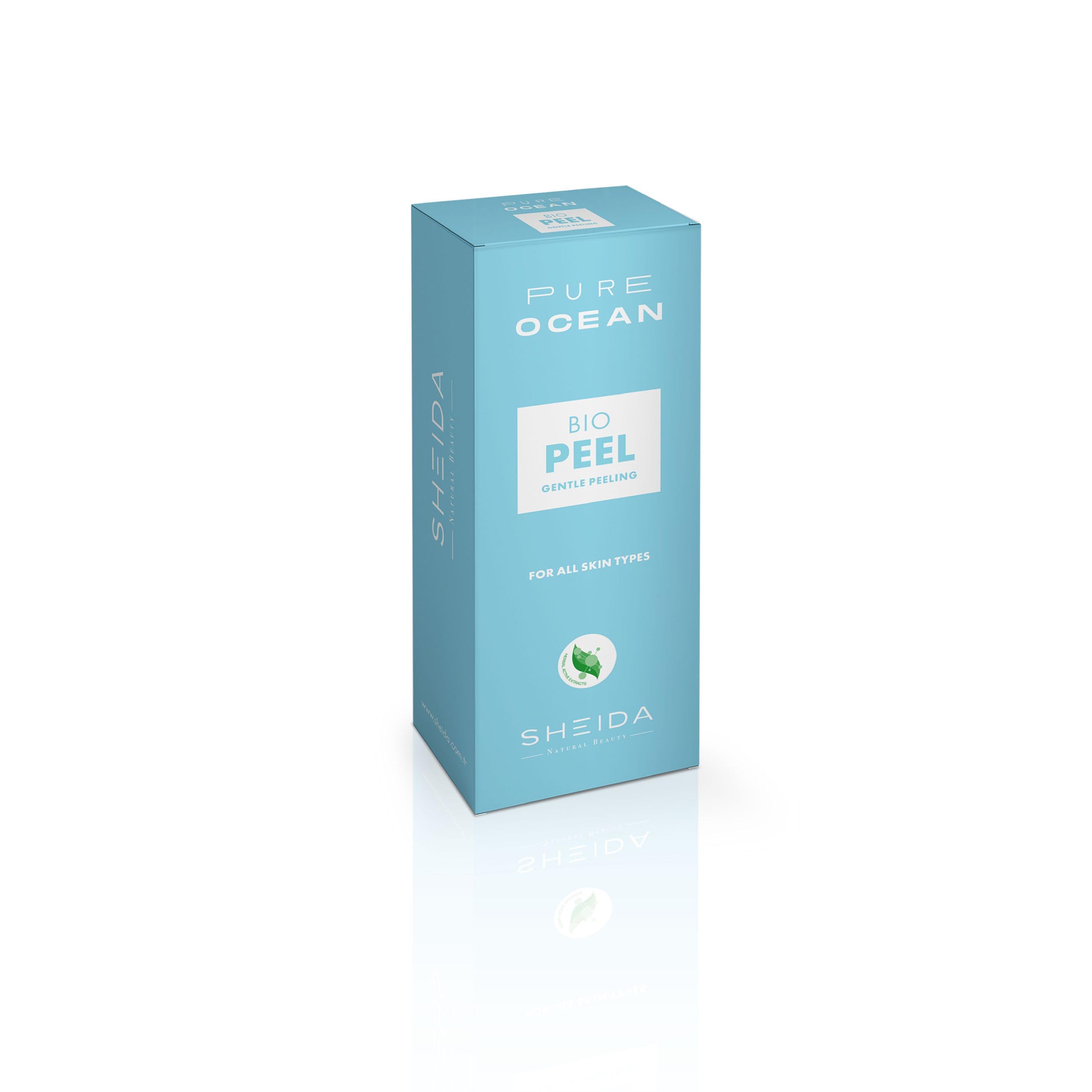 Texture of Sheida Pure Ocean gentle exfoliating cleanser