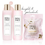 Doll Face beauty skincare product angle shot