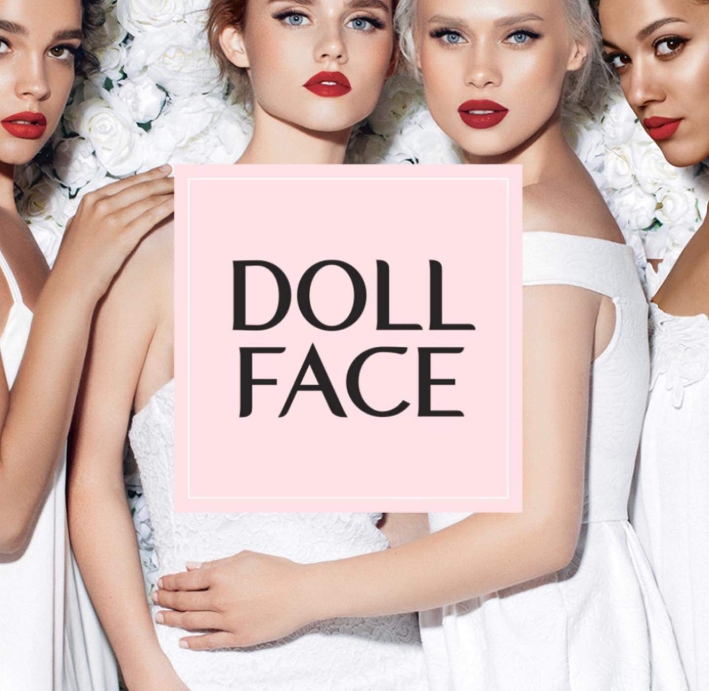 Doll Face authentic USA imported face polish skincare product for radiant skin.