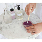 Farmaesthetics Vassar Rose Perfecting Polish glass jar back view