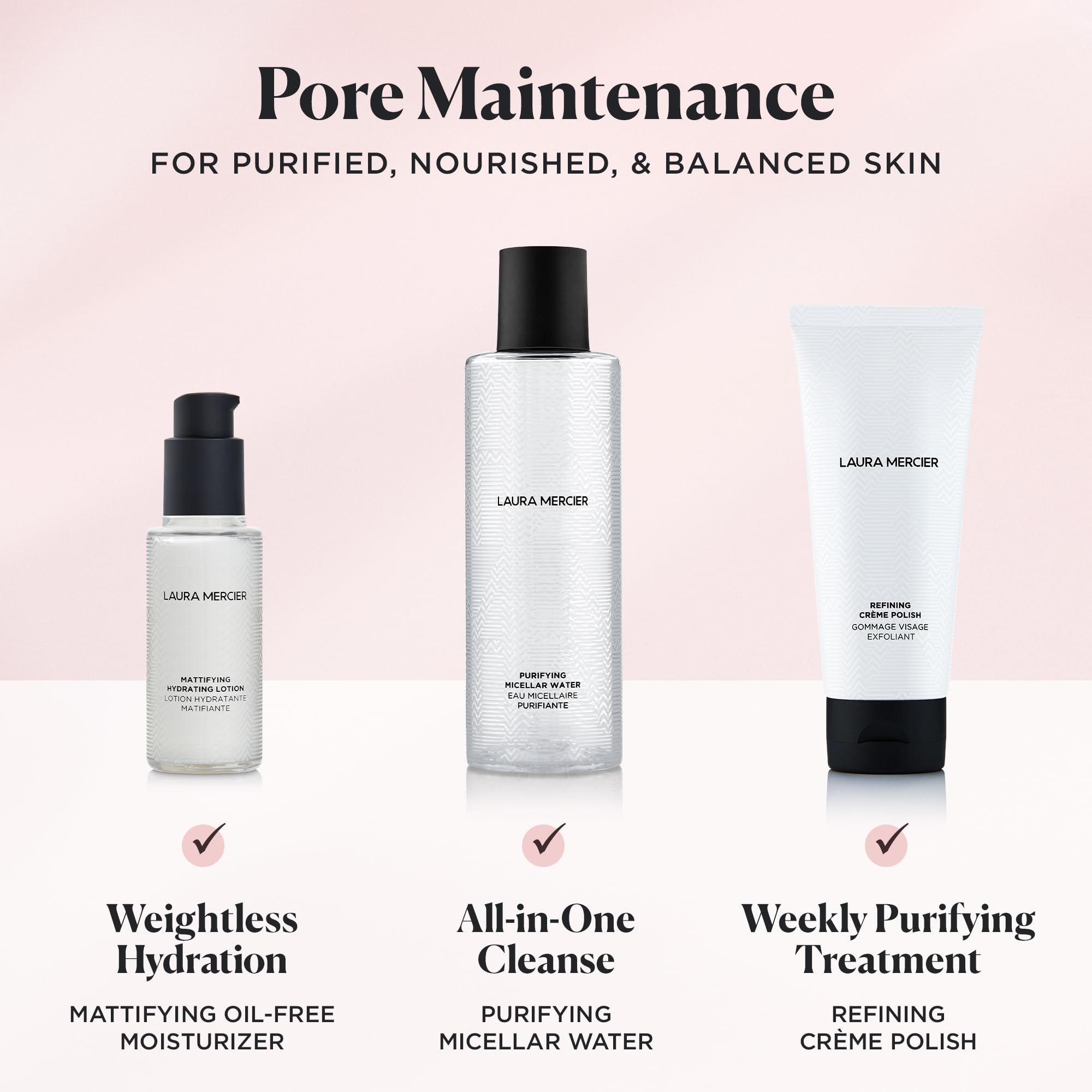 Side view of Laura Mercier Refining Crème Polish 100g