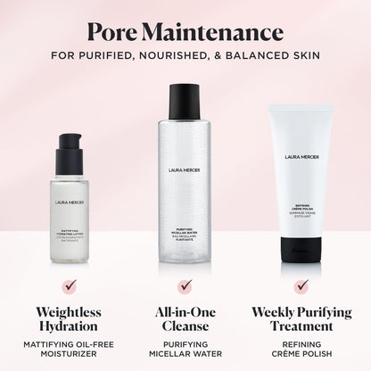 Side view of Laura Mercier Refining Crème Polish 100g