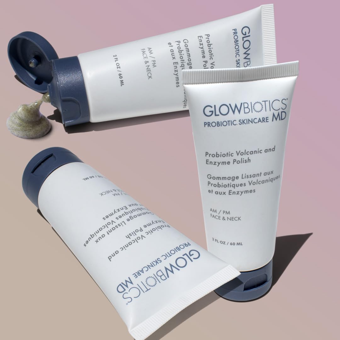 Authentic USA sourced Glowbiotics facial polish