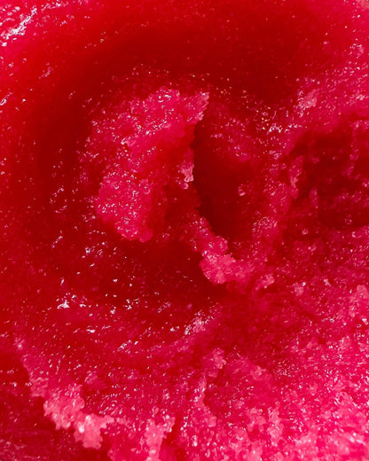 Texture of Spascriptions watermelon exfoliating facial polish