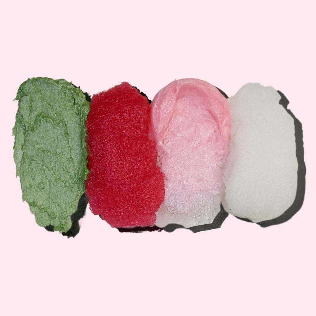 Spascriptions facial polish packaging showing watermelon and vitamins