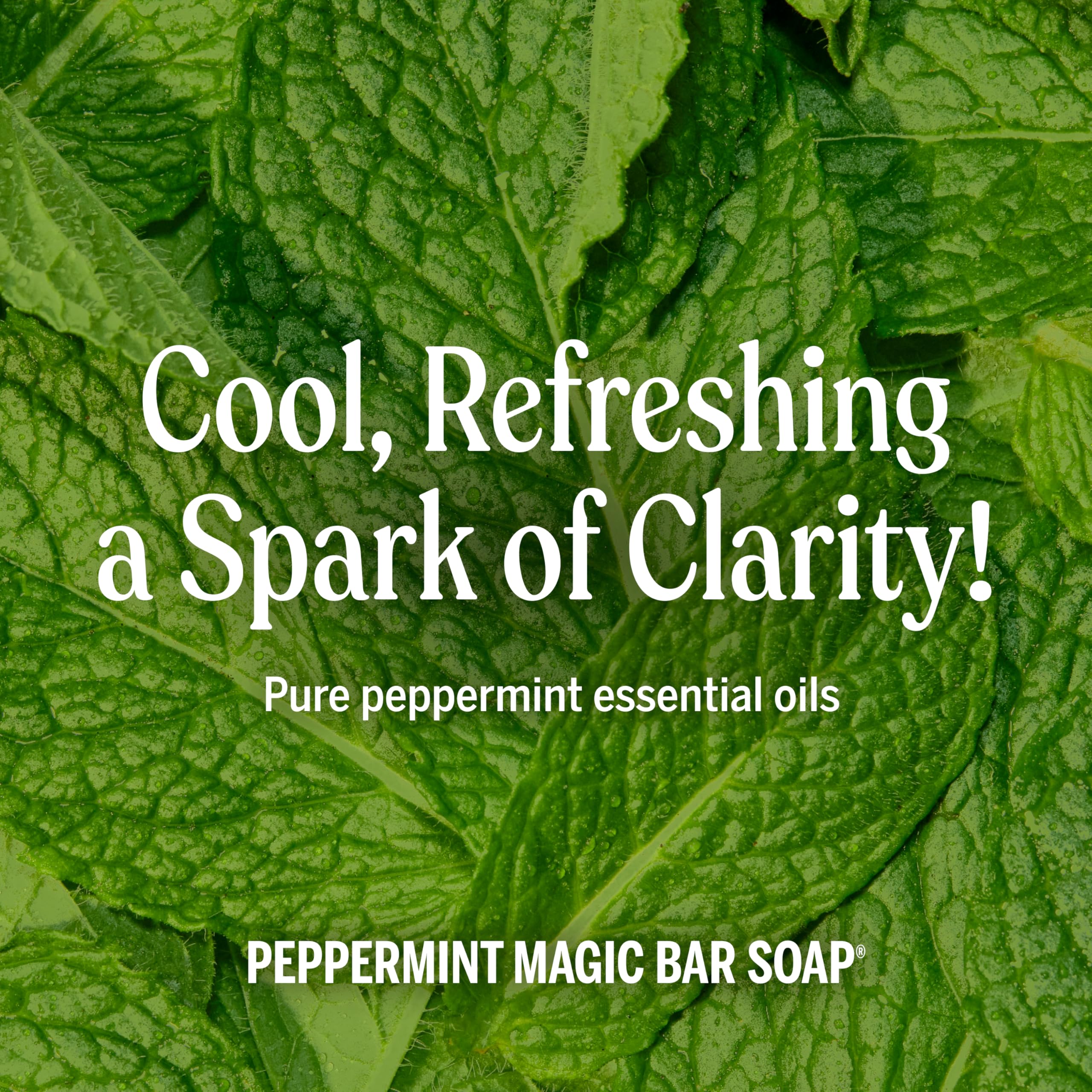 Dr. Bronner's vegan and non-GMO certified fair trade soap bars