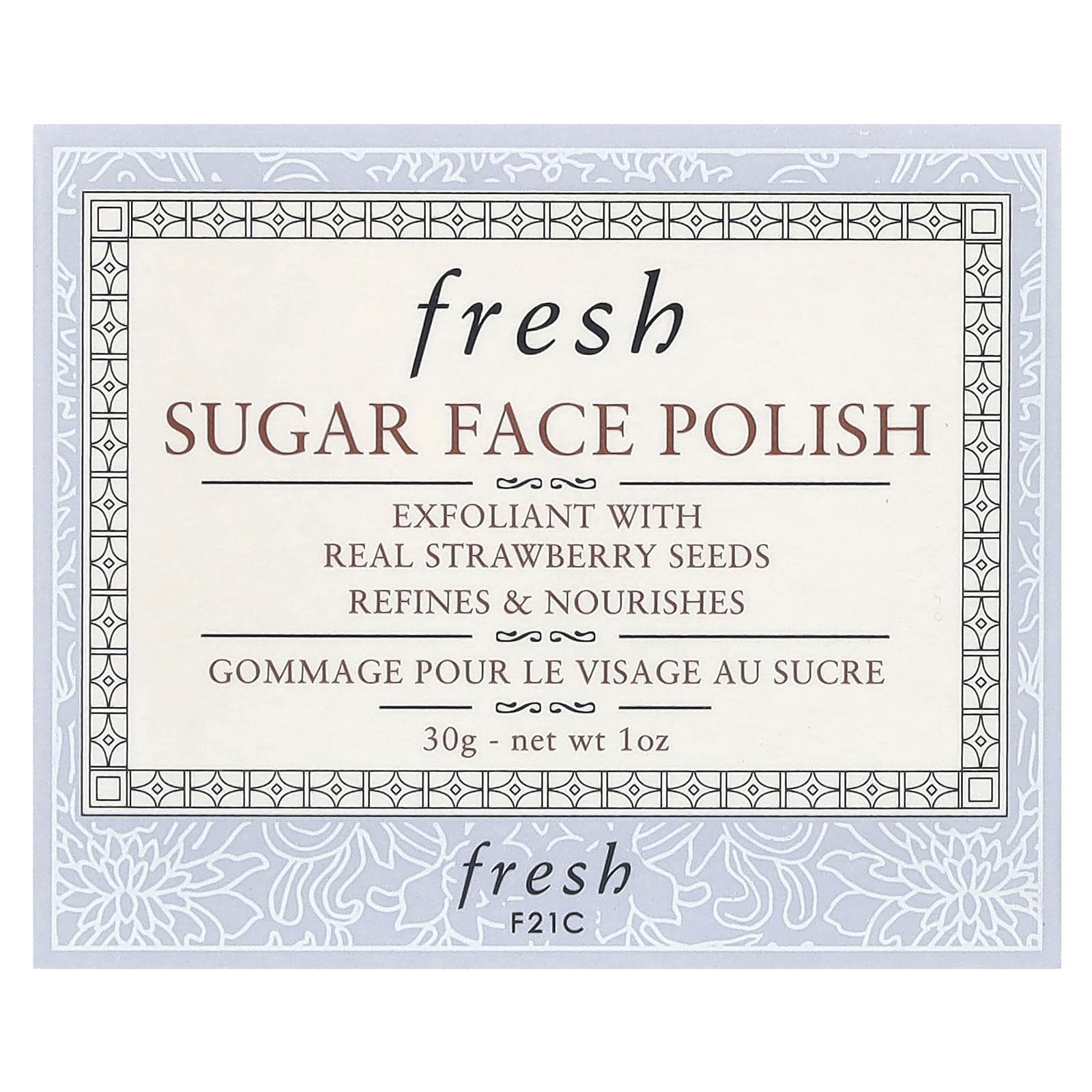 Fresh Sugar Face Polish exfoliating mask texture closeup